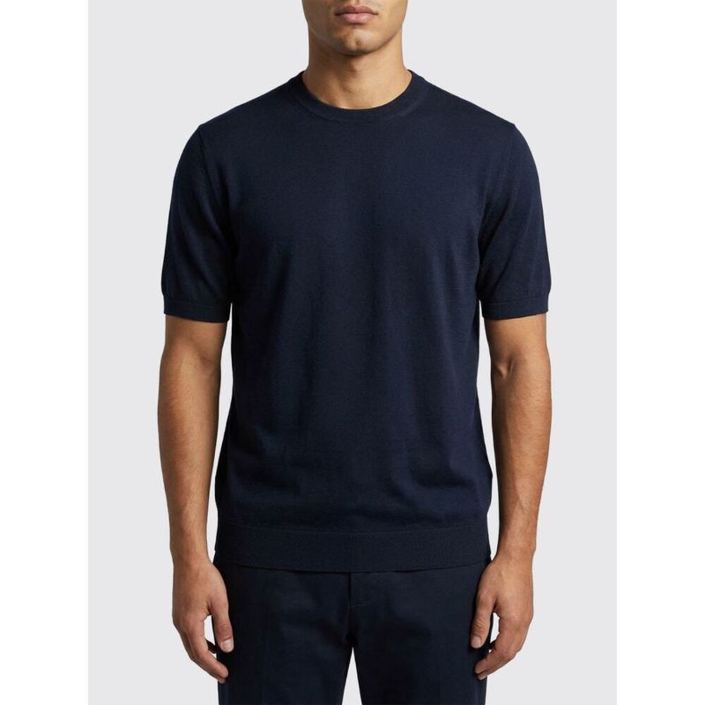 Fedeli Sweater Men Blue